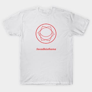 ArtStation66 - Yoga Swadisthana Chakra Design T-Shirt
